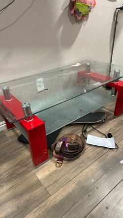 glass table
