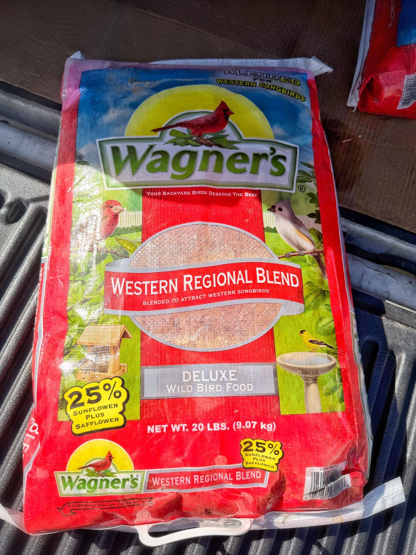 Wagner's 62008 Western Regional Blend Wild Bird Food, 20-Pound Bag (Amazon $29.97 each)