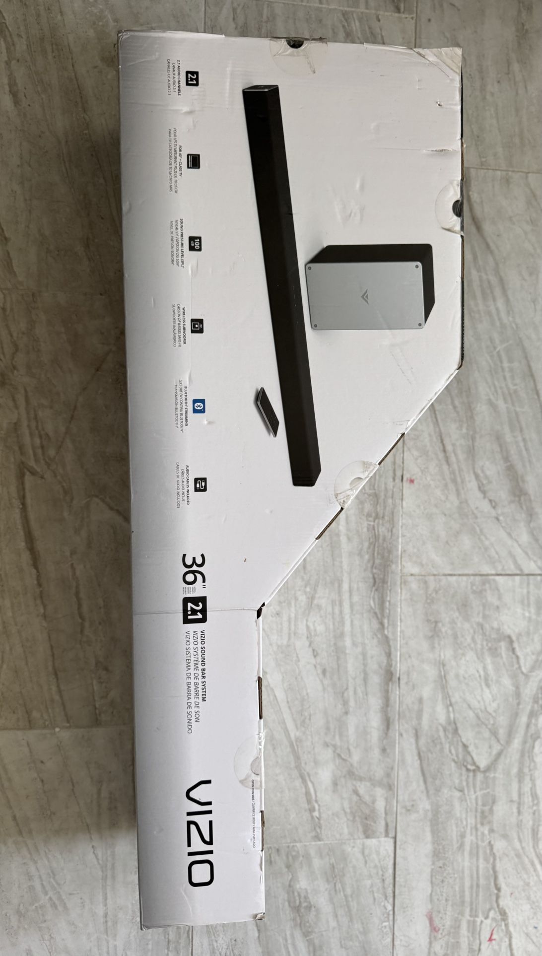 Vizio 36” 2.1 Soundbar NEW In Box .  Never Opened !