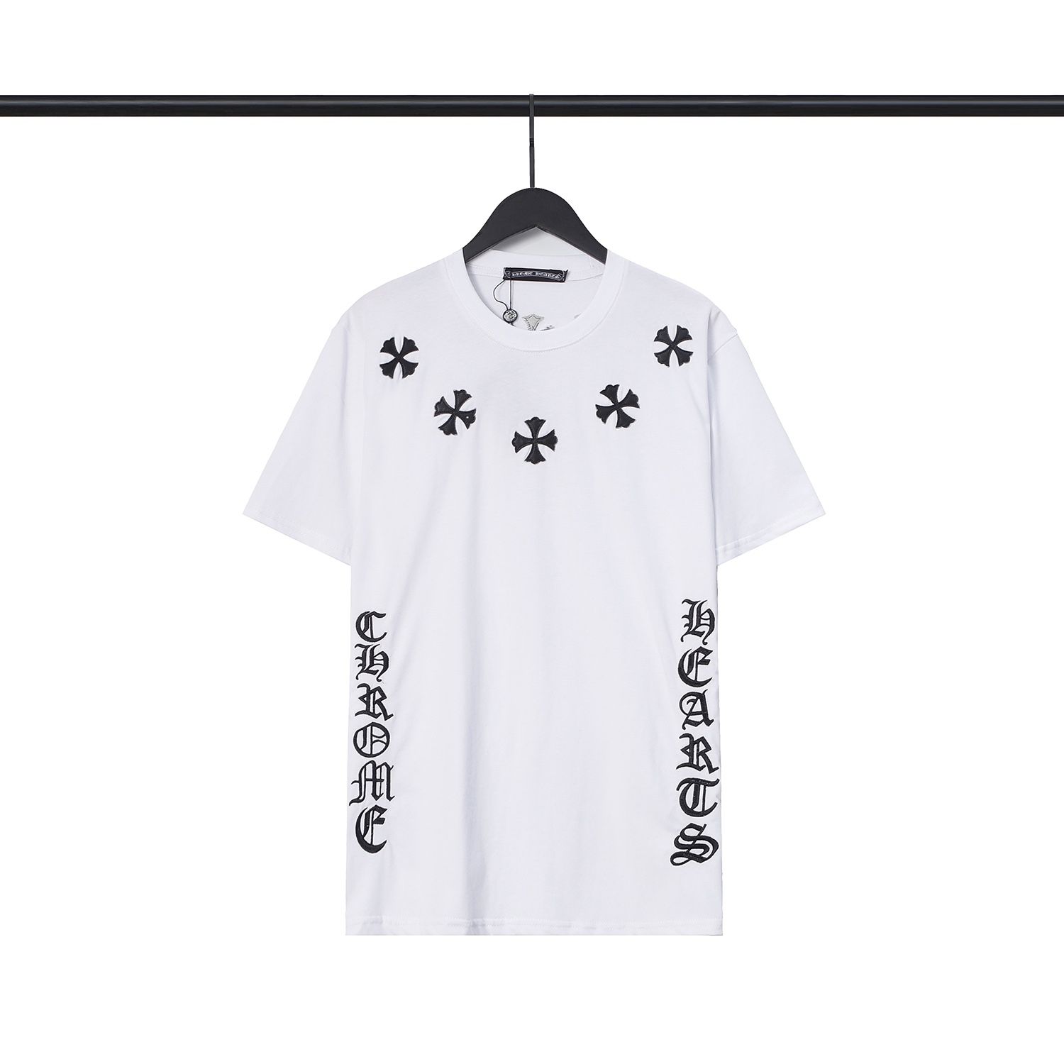 Black White Chrome Hearts