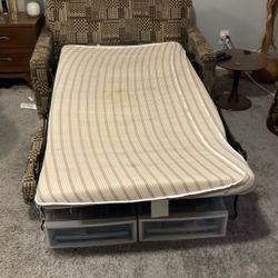 Vintage Hide A Bed Loveseat