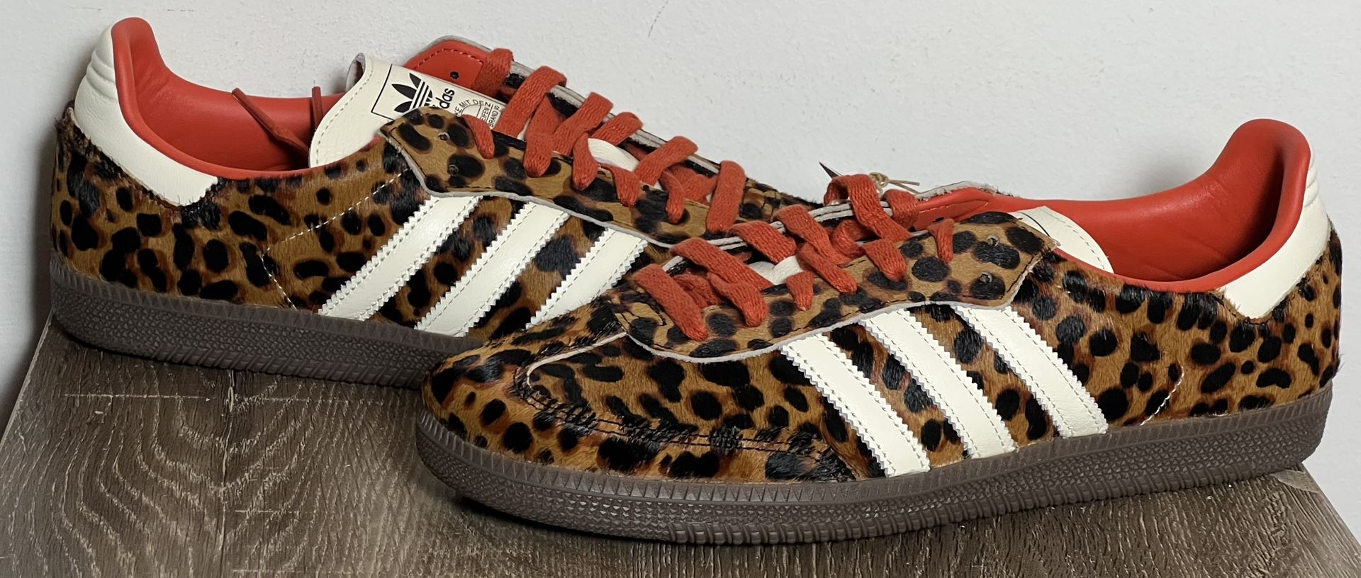 adidas Samba OG Preloved Red Leopard W | Size 11W / 10M | JI2734 (2025) NEW