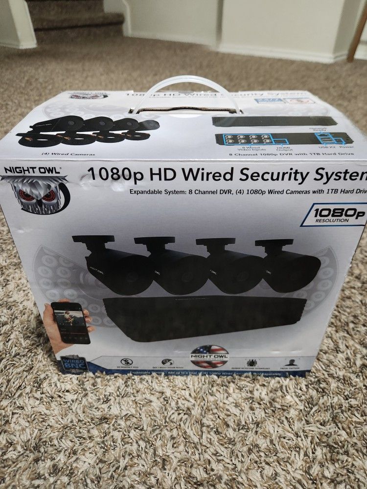 Black Security System