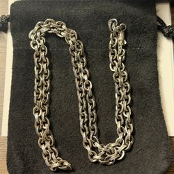 Chrom Hearts Paper Chain Necklace