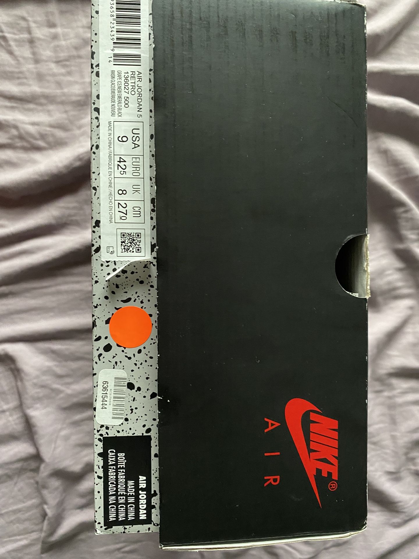 Sz 9 Jordan 5 8/10 con.