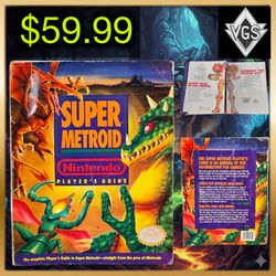 *VINTAGE* Super Metroid Player’s Guide