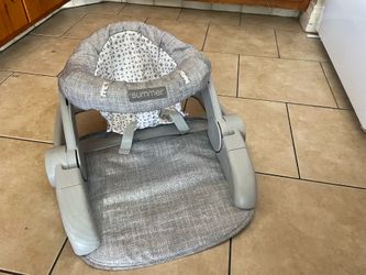 Baby chair color gray