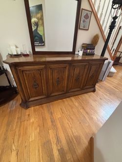 Vintage Buffet Storage Cabinet