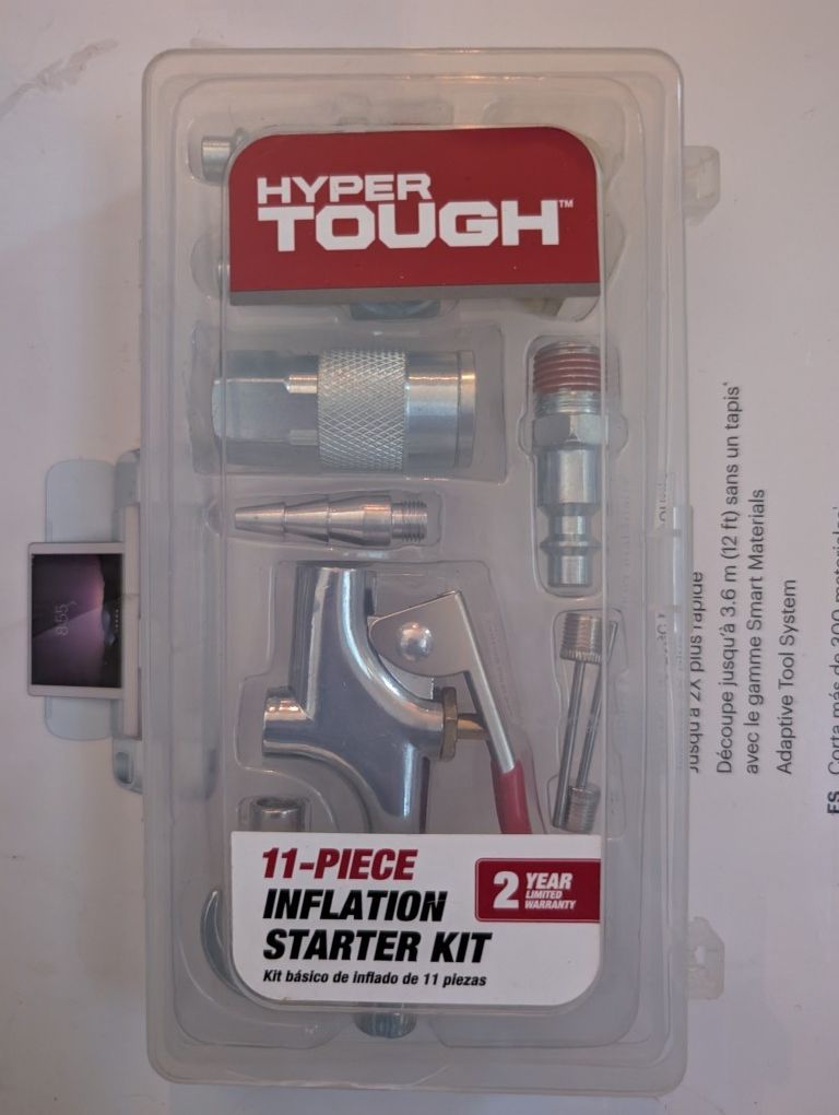 Hyper Tough 11pc Inflation Starter Kit