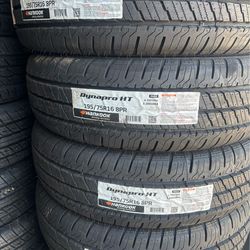 Hankook 195/75R16 1957516 195/75/16 DYNAPRO HT RH12 BSW TL 40,000 mile tire