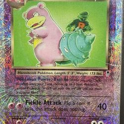 Dark Slowbro Reverse Holo Legendary Pokémon Card