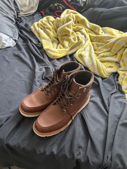 Mutual Weave Men’s Ashland Flat Heel Lace Up Boots