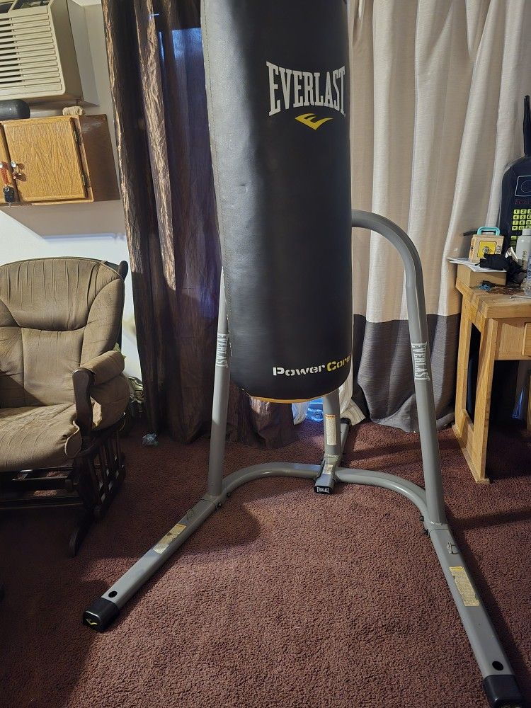 Everlast Punching Bag with Stand