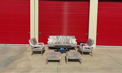 Brand New 7 Piece Patio Deep Seating Set