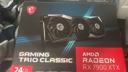 Gaming trio classic 24gb vram 7900xtx graphics card