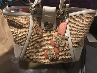 large Coach handbag