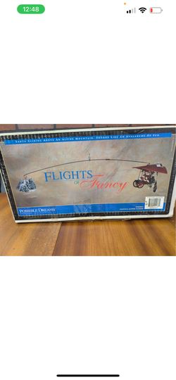 Vintage Flights Of Fancy Possible Dreams Santas Alpine Glider 465051 READ