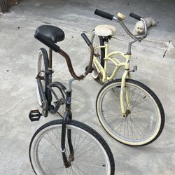 2 Beach Cruisers