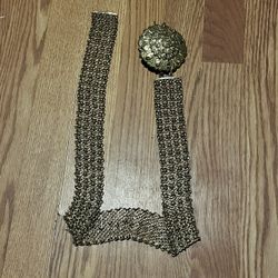 antique tibet brass waist womens belt