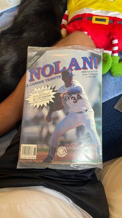 Nolan Ryan Career Tribute Hall of Fame Magazine