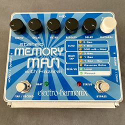 Stereo Memory Man with Hazarai Delay Pedal