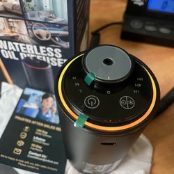 🌫️✨ Portable Aroma Diffuser – RGB Light – $25 BRAND NEW ✨🌫️ 📍 Pickup Location: s. Durango & 215 near IKEA  Brand new in box. Modern design. Perfect