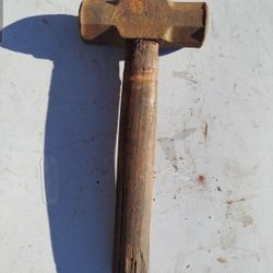 Vintage Blacksmith Iron 2-3 lb. sledge hammer