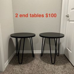 2 end tables