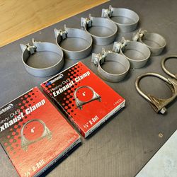 Large Exhaust Clamps 