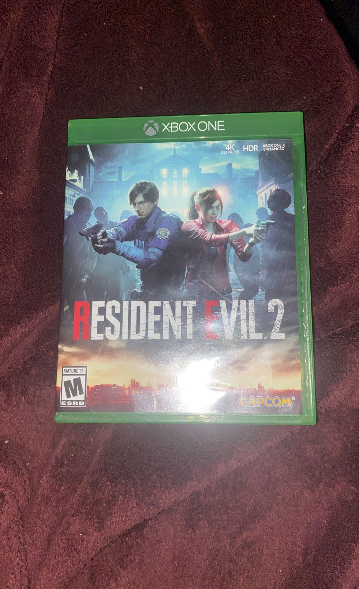 Xbox One Resident Evil 2 Remastered