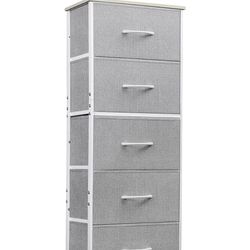 New in box 5 drawer dresser