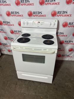 Kenmore 30'' Electric Coil Range- White