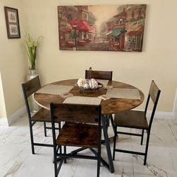 Dining Table For 4 And 2 Bar Stools