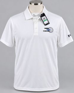 Under Armour Men's White Polo Shirt – Size Large – New With Tags
