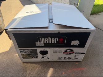 Brand New in Box! Weber Original Kettle 22" Charcoal Grill