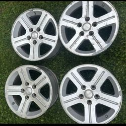 4 used jeep rims (need gone asap)