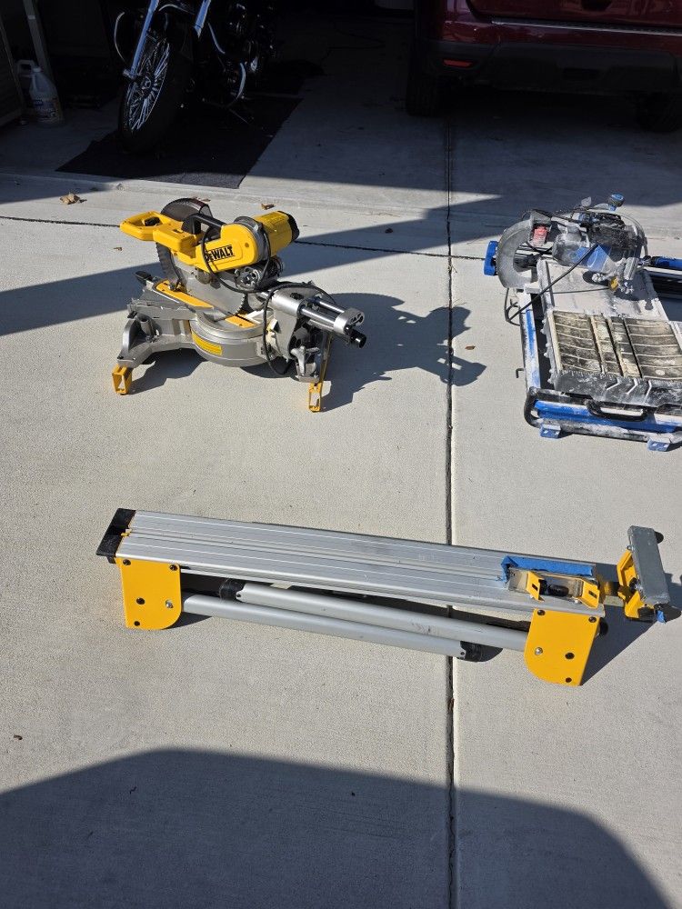 Dewalt 12 Inch Sliding Compound Miter Saw With Stand