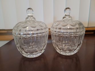 Crystal Glass Containers