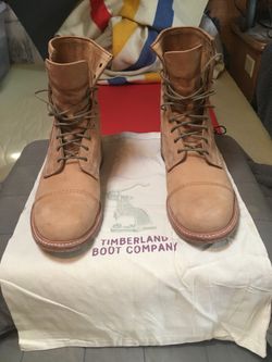 “Coulter” Cap Toe Boots | Timberland Boot Company | Wheat | 13 M