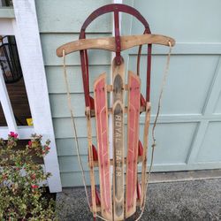 Vintage 1950's or 1960's Royal Racer Sled