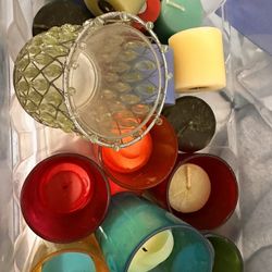 Free Tea Lights And Glass Holders