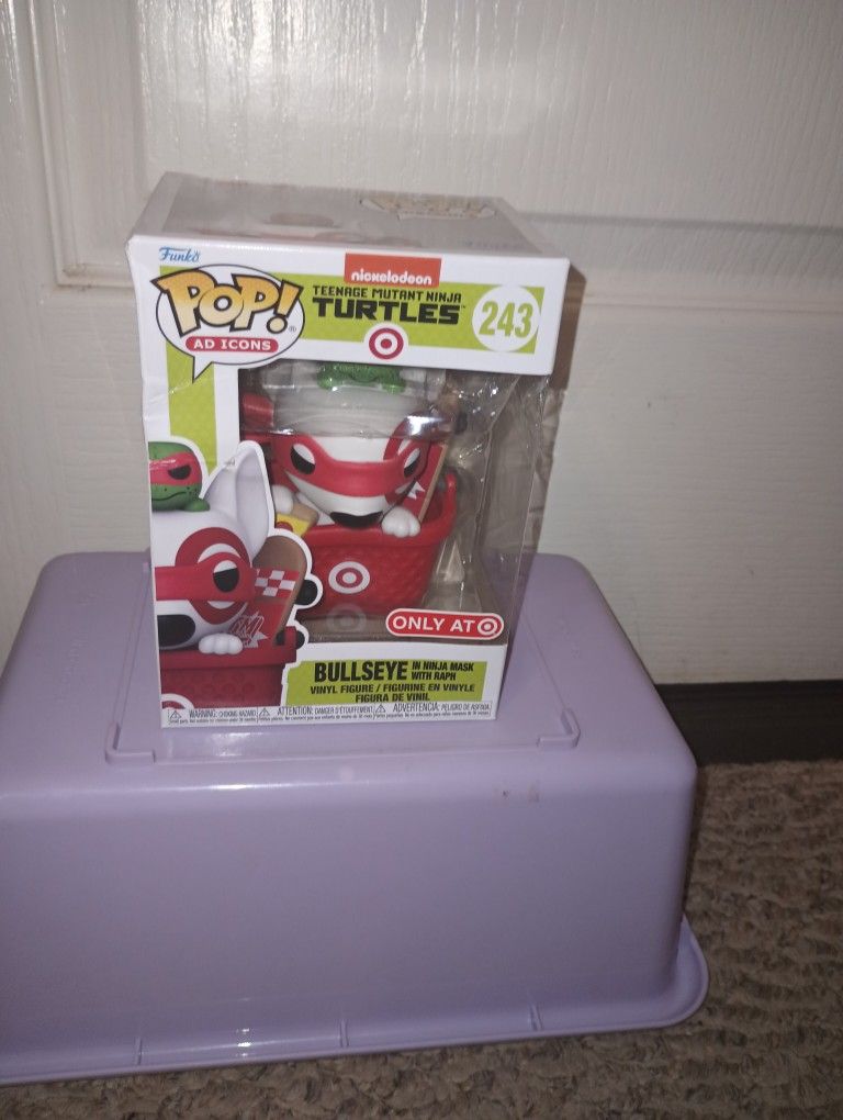 Teenage Mutant Ninja Turtles/Target Bullseye Funko Pop