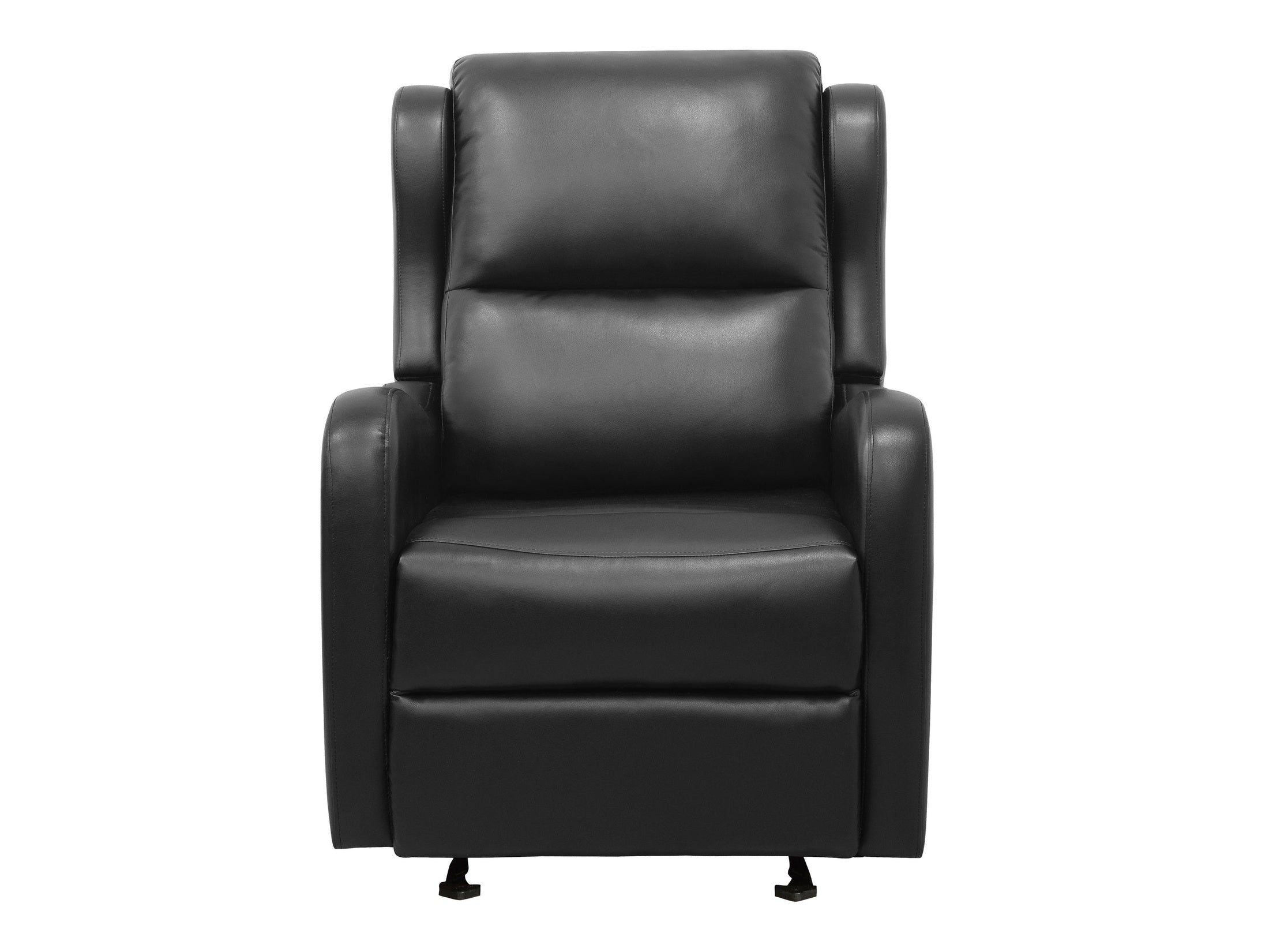Durant Black Glider Reclining Chair