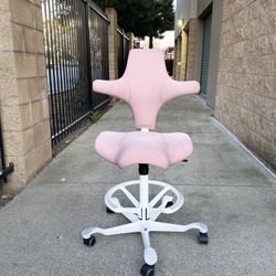 🌸🌸 HAG Capisco Pink Office Chair 🌸🌸