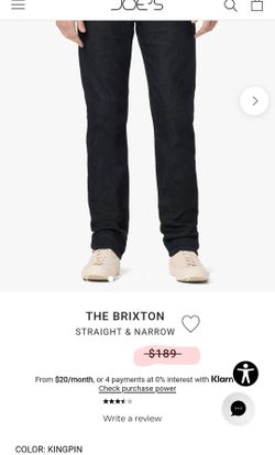 NEW JOE'S JEANS