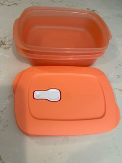 Tupperware food storage containers