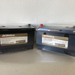 Car batteries