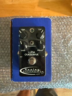 Kelley Electronics Luna Overdrive