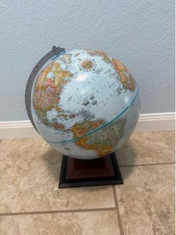 Replogle blue World  Classic Globe 12 inch desktop