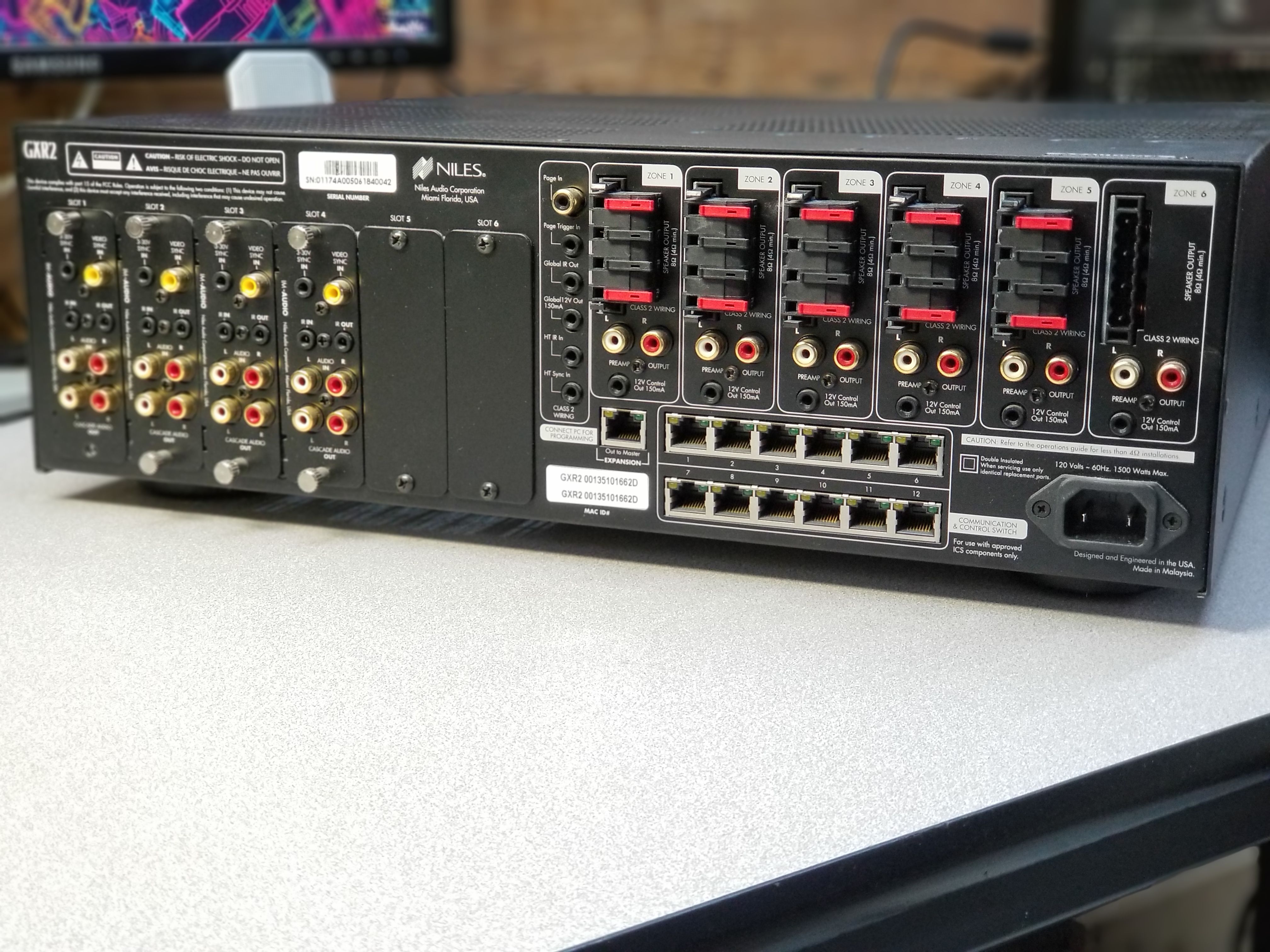 Niles GXR2 Modular Multizone Receiver